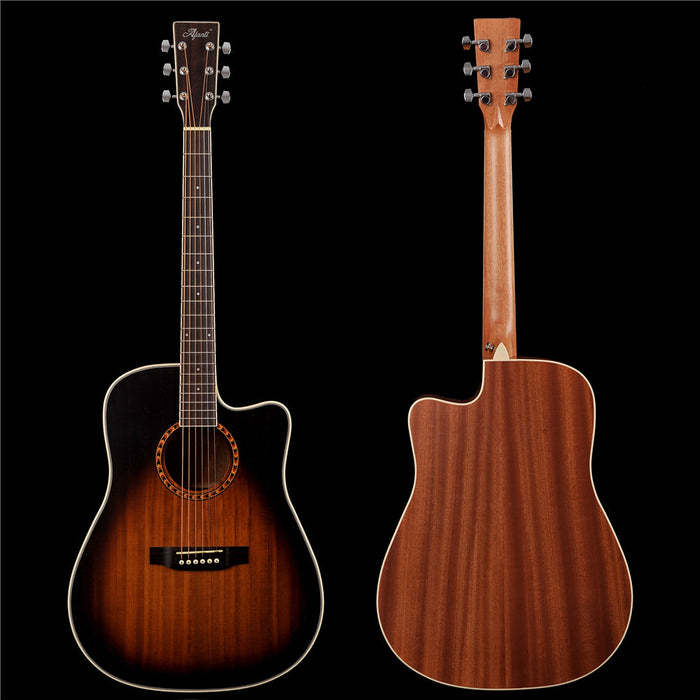 41 Inch Solid Paulownia Top Acoustic Guitar (PFA-907)