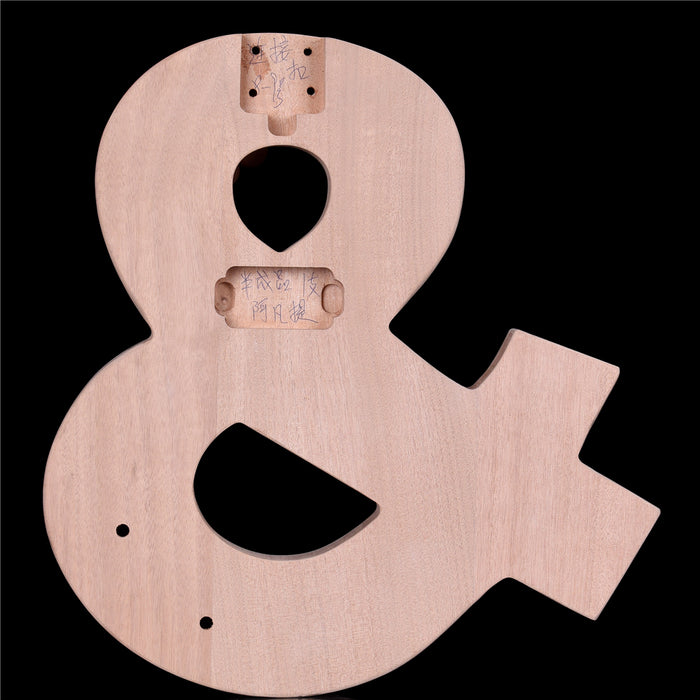 Musical Note Design 6 Strings DIY Electric Guitar Kit (PTM-075)