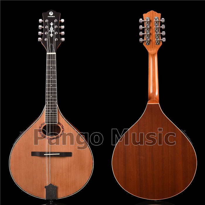 Solid Red Pine Top Bouzouki Mandolin with EQ (PBZ-002)