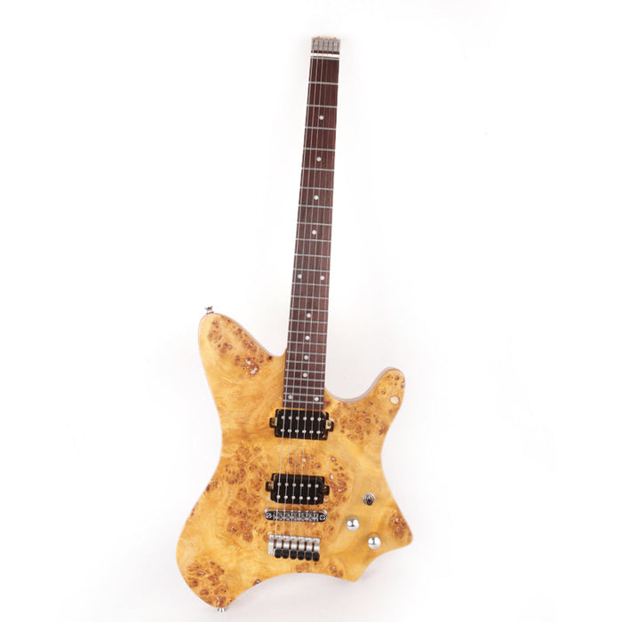 Alder Body/ Roasted Maple Neck Headless Electric Guitar Guitar (PZM-317)