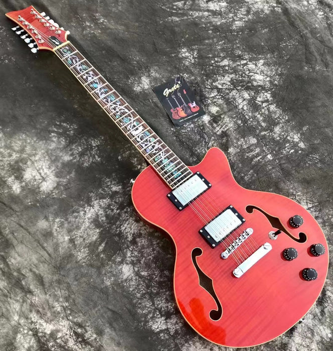 PANGO Music 12 Strings Electric Guitar (YMZ-054)