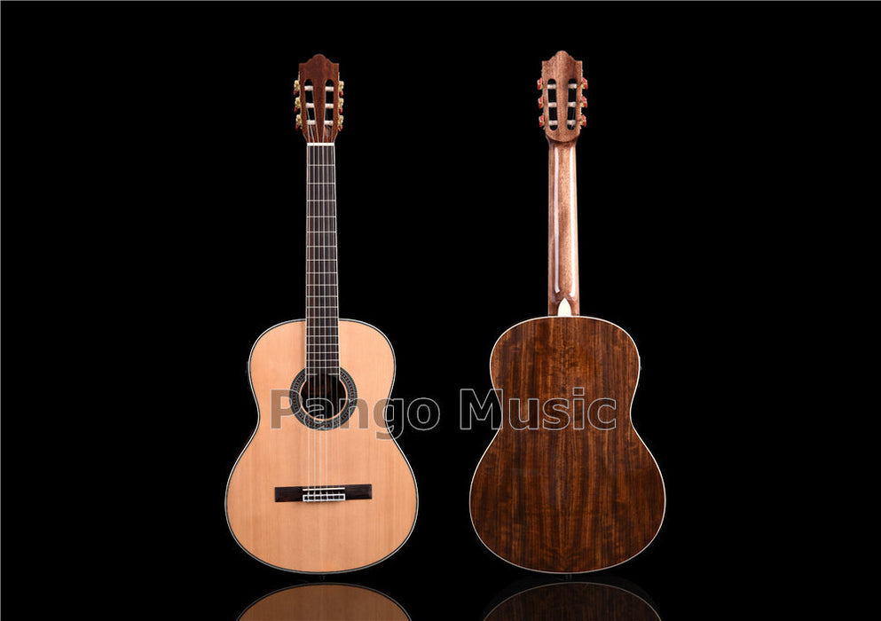 39 Inch Spruce & Walnut Body Classical Guitar with EQ (PCL-2046)