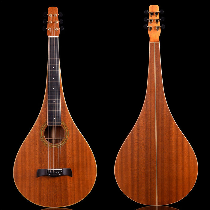 All Sapele Solid Wood Weissenborn Hawaiian Slide Guitar (HG-930)