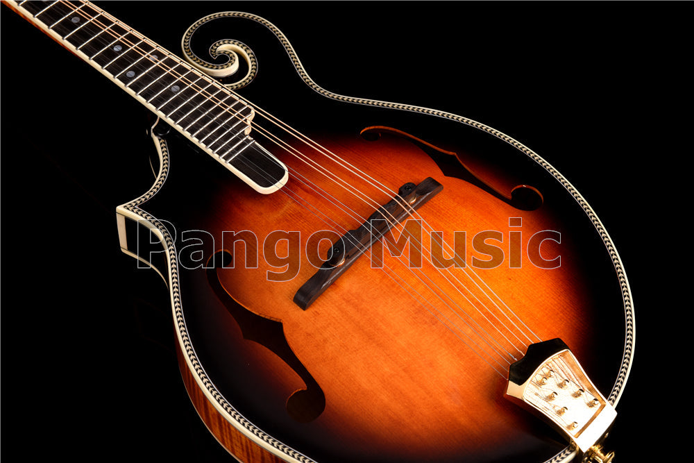 All Solid Top Wood Sunburst Color / Left Hand Mandolin (PMD-825)
