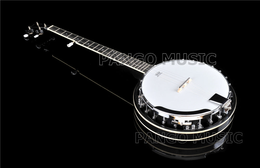 PANGO Music 5 Strings Black Color Banjo (PBJ-719)