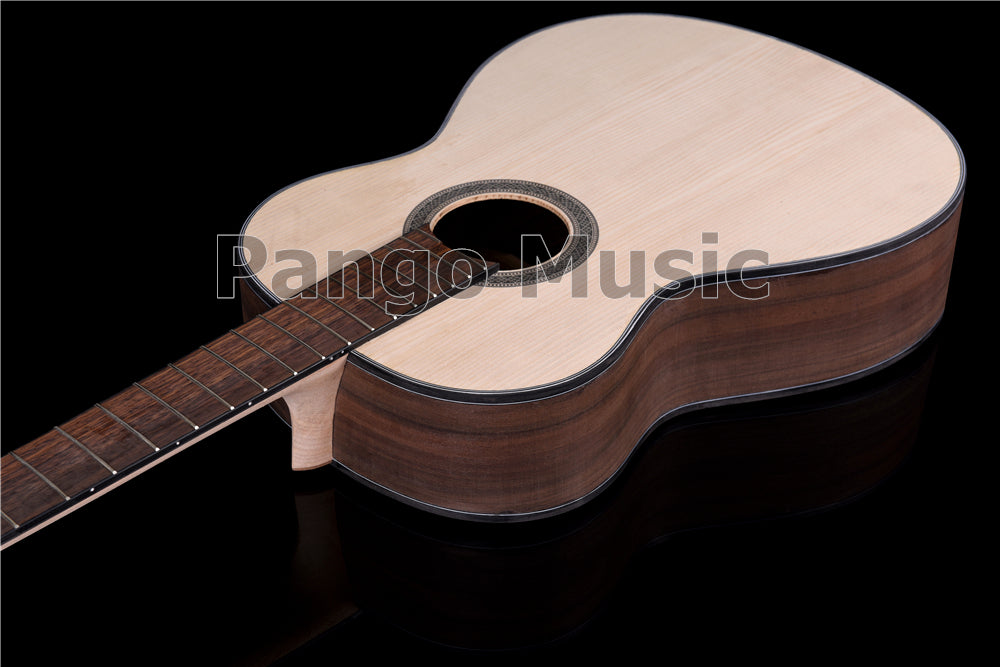 39 Inch Solid Spruce Top/ Rosewood Back & Sides DIY Classical Guitar Kit (PFA-985)