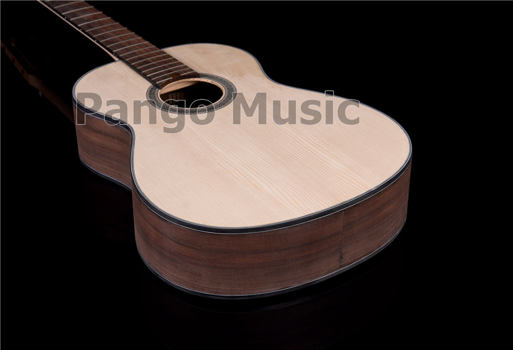 39 Inch Solid Spruce Top/ Rosewood Back & Sides DIY Classical Guitar Kit (PFA-985)