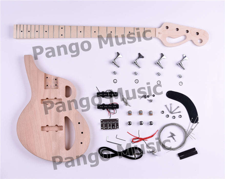 PANGO MUSIC Moon Base Series 4 Strings DIY Electric Bass Kit (PTM-087)