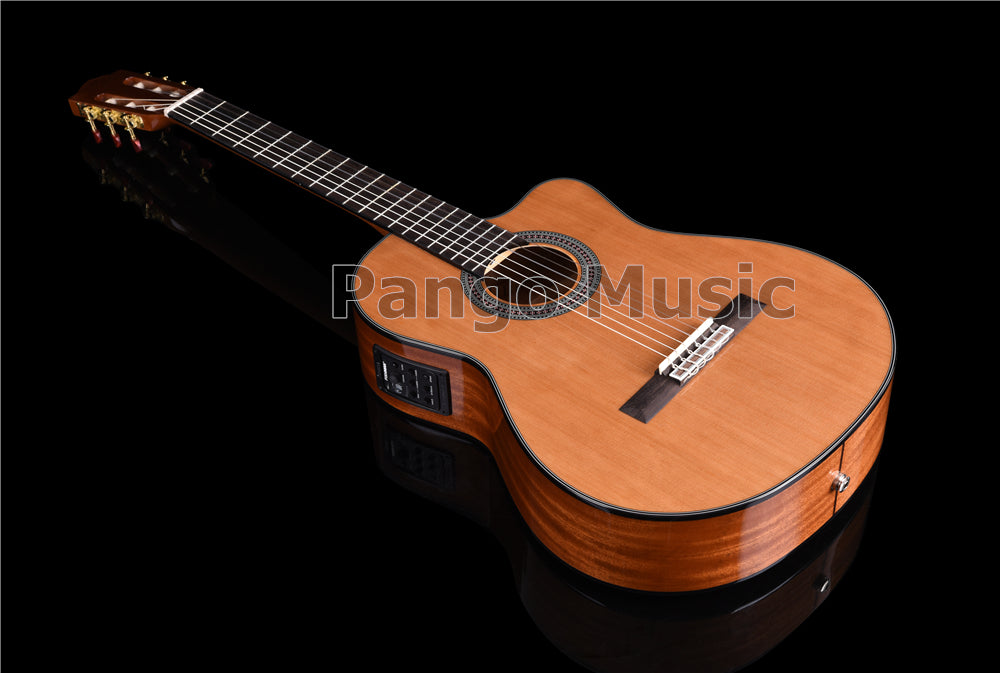 39 Inch Spruce & Sapele Body Classical Guitar with EQ (PCL-2045)