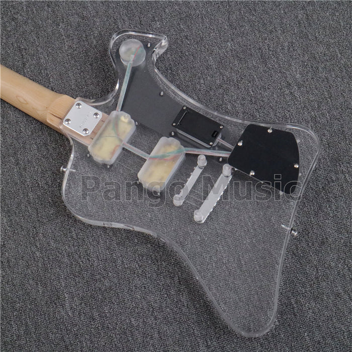 Firebird style Left Hand Acrylic Body Electric Guitar (PFB-003)