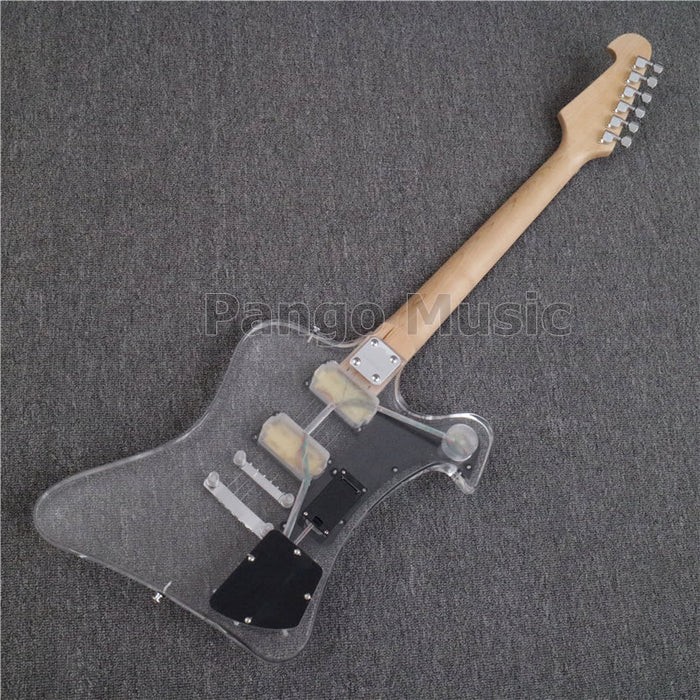 Firebird style Left Hand Acrylic Body Electric Guitar (PFB-003)