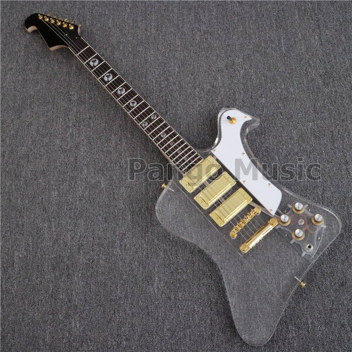 Firebird style Acrylic Body Electric Guitar (PFB-005)