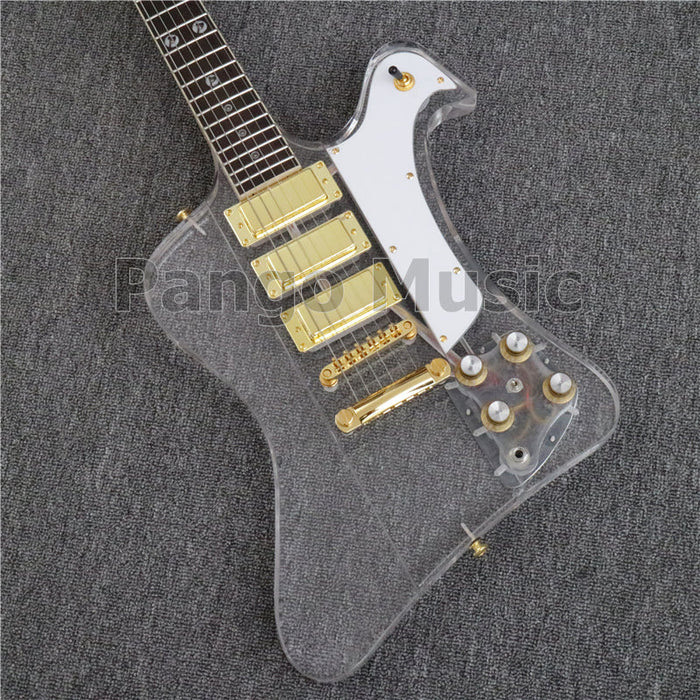 Firebird style Acrylic Body Electric Guitar (PFB-005)
