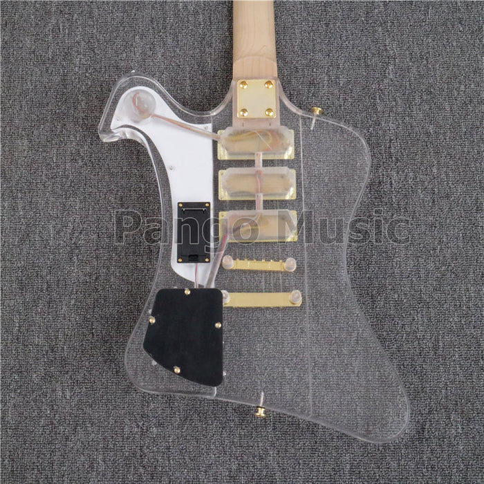 Firebird style Acrylic Body Electric Guitar (PFB-005)