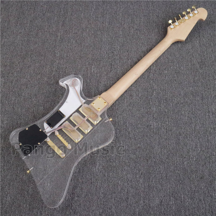 Firebird style Acrylic Body Electric Guitar (PFB-005)