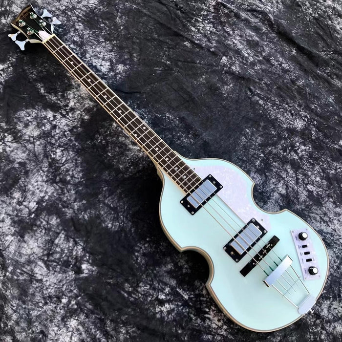 PANGO Music 4 Strings Hollow Body Electric Bass Guitar (YMZ-092)