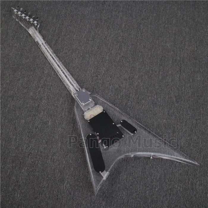 V style All Acrylic Electric Guitar (PAG-028)