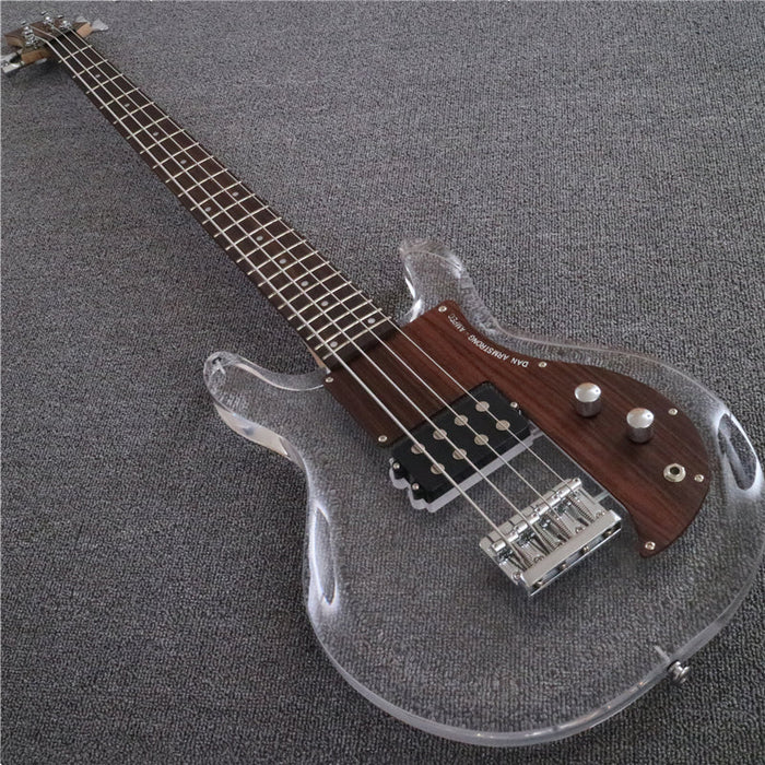 4 Strings Acrylic Body Electric Bass (PAG-008)