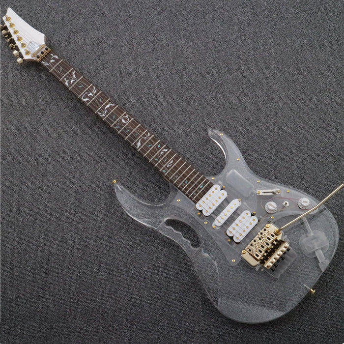 Iba style Acrylic Body Electric Guitar (PAG-014)