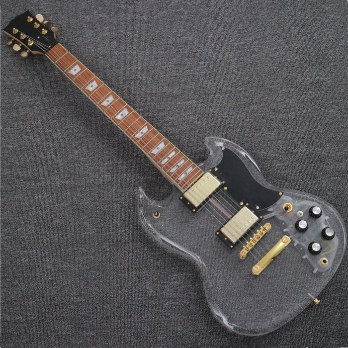 SG style Acrylic Body Electric Guitar (PAG-019)