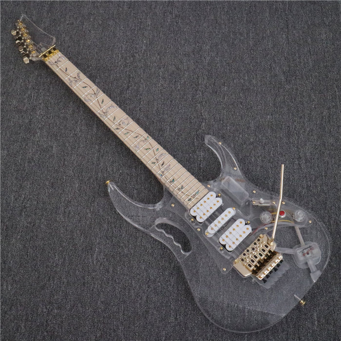 Iba style Acrylic Body Electric Guitar (PAG-031)