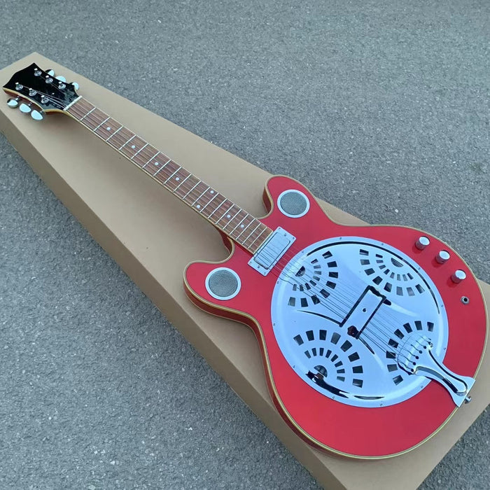 PANGO Music DOBRO Resonator Electric Guitar (YMZ-150)