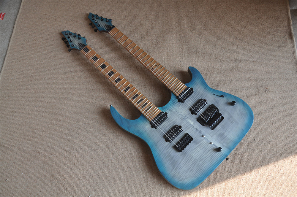 ZQN Series Double Neck Electric Guitar (ZQN0492, Neck Through)