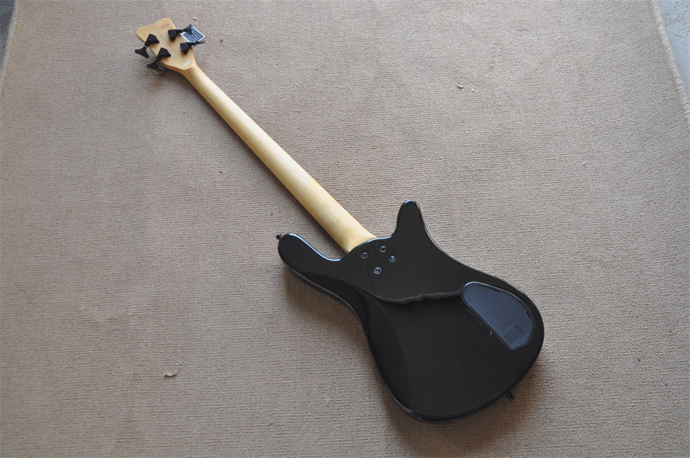 4 Strings Left Hand Fretless Electric Bass Guitar (ZQN0387)