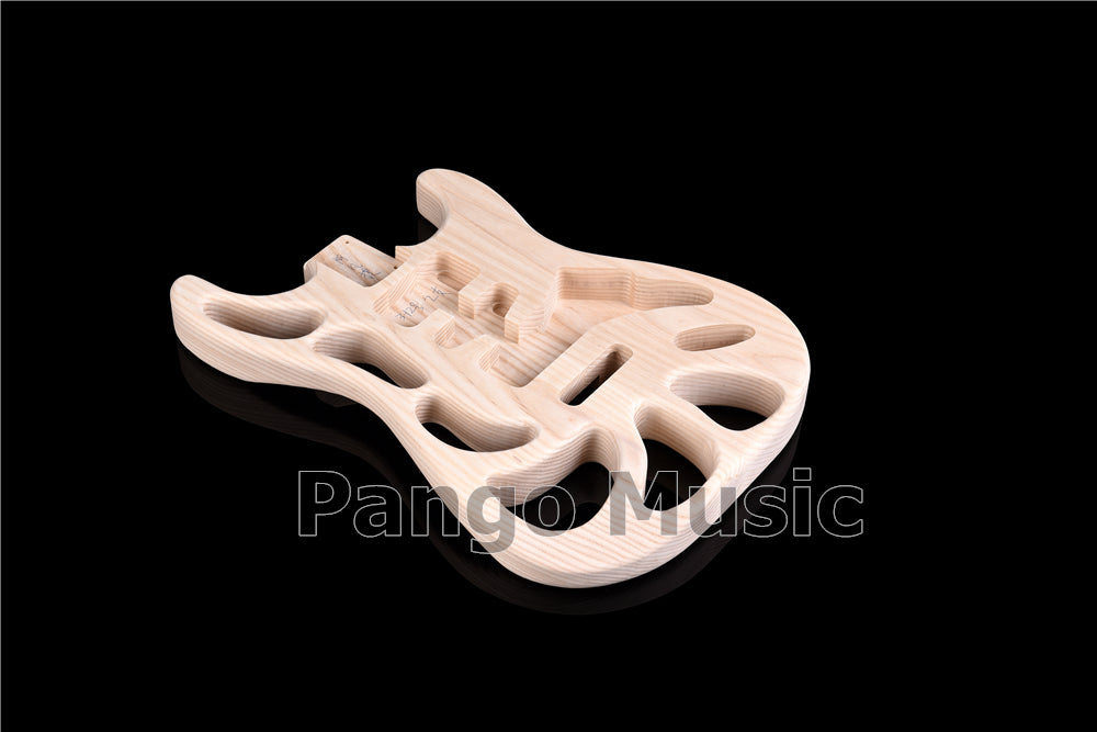 Weight Relief Design Ash Body DIY Electric Guitar Kit (PST-570)