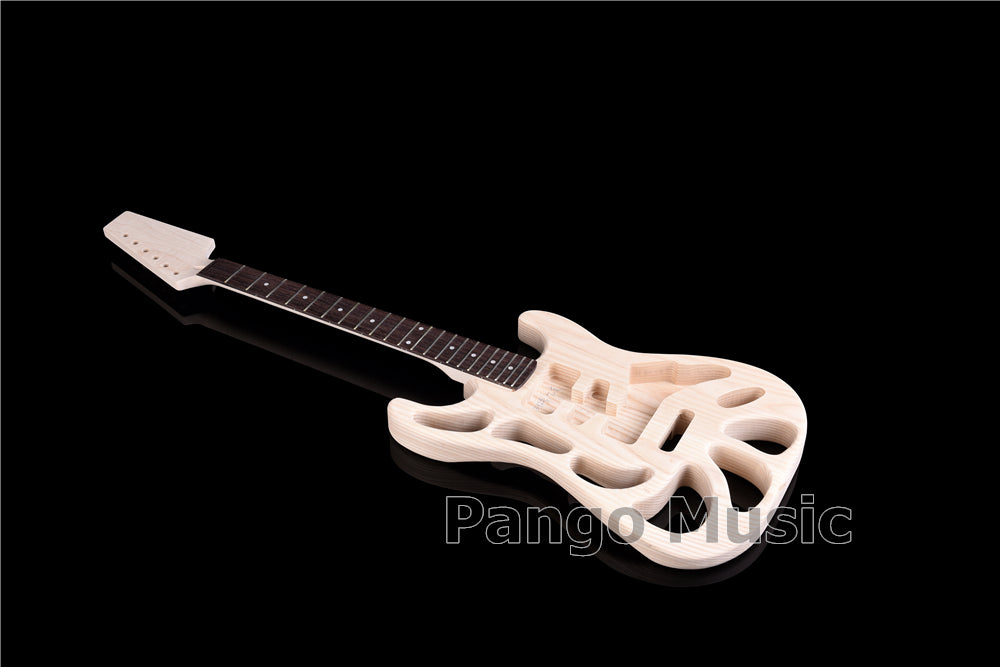 Weight Relief Design Ash Body DIY Electric Guitar Kit (PST-570)