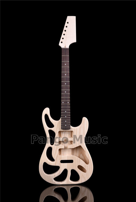 Weight Relief Design Ash Body DIY Electric Guitar Kit (PST-570)