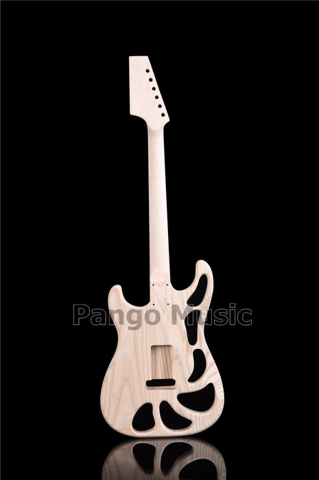 Weight Relief Design Ash Body DIY Electric Guitar Kit (PST-570)