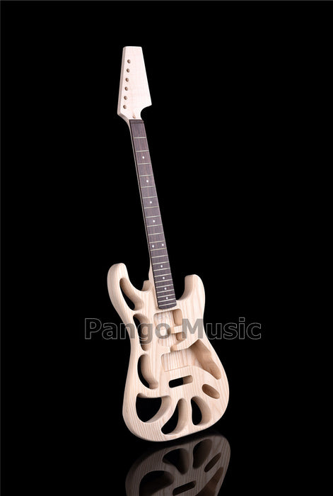 Weight Relief Design Ash Body DIY Electric Guitar Kit (PST-570)