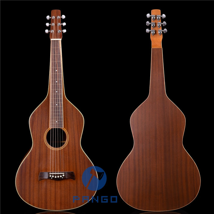 Solid Sapele Top Weissenborn Hawaiian Slide Guitar (HG-970)