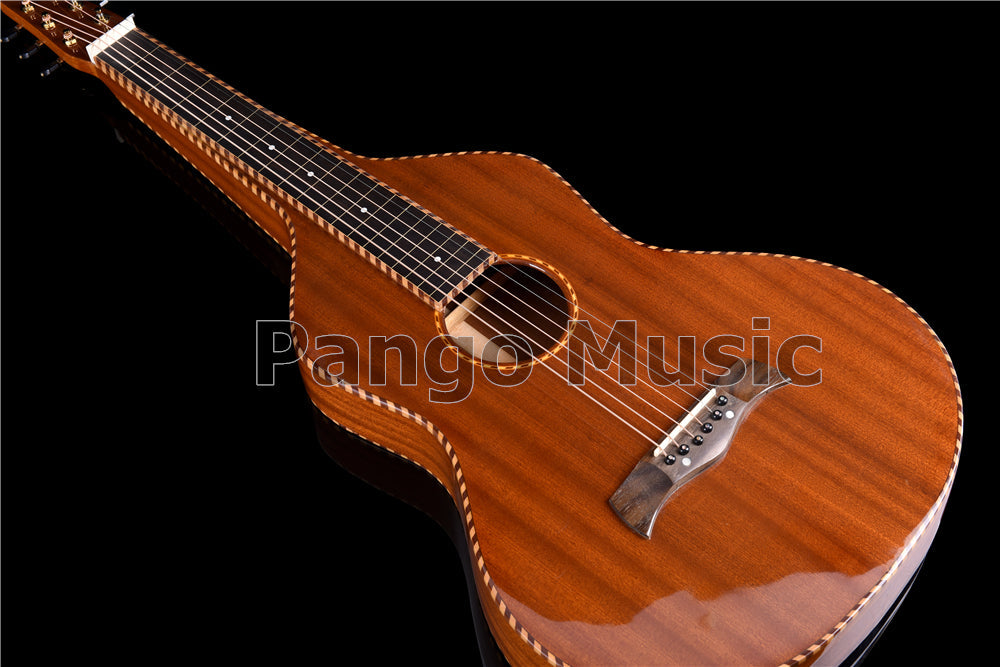 All Solid Sapele Wood Weissenborn Hawaiian Slide Guitar (HG-990)
