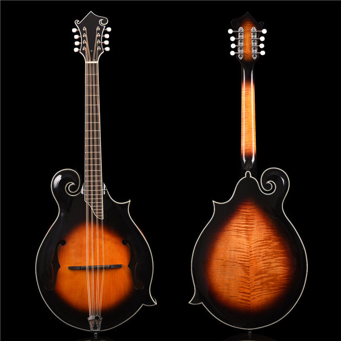 All Solid Wood Sunburst Color / Octave Mandolin (PMD-824)