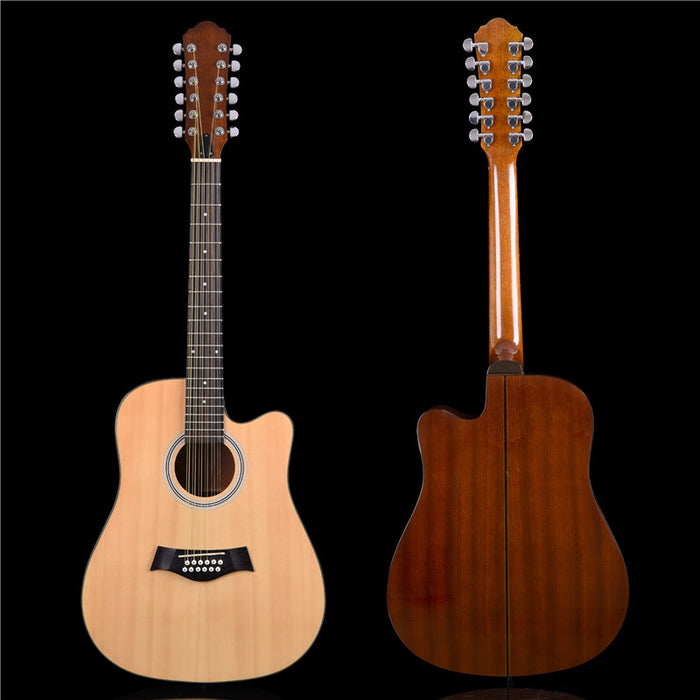 12 Strings Acoustic Guitar (PTS-1106)