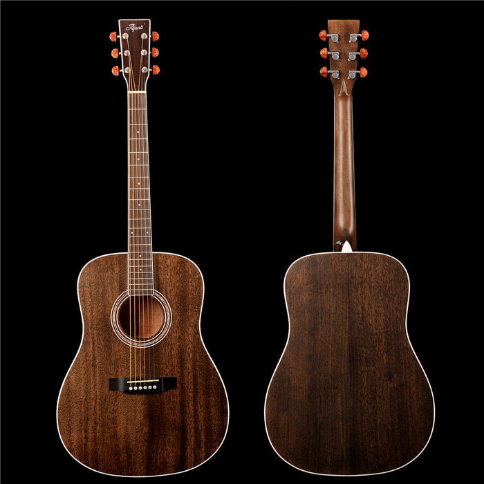 41 Inch Solid Africa Mahogany Top Acoustic Guitar (PFA-904)