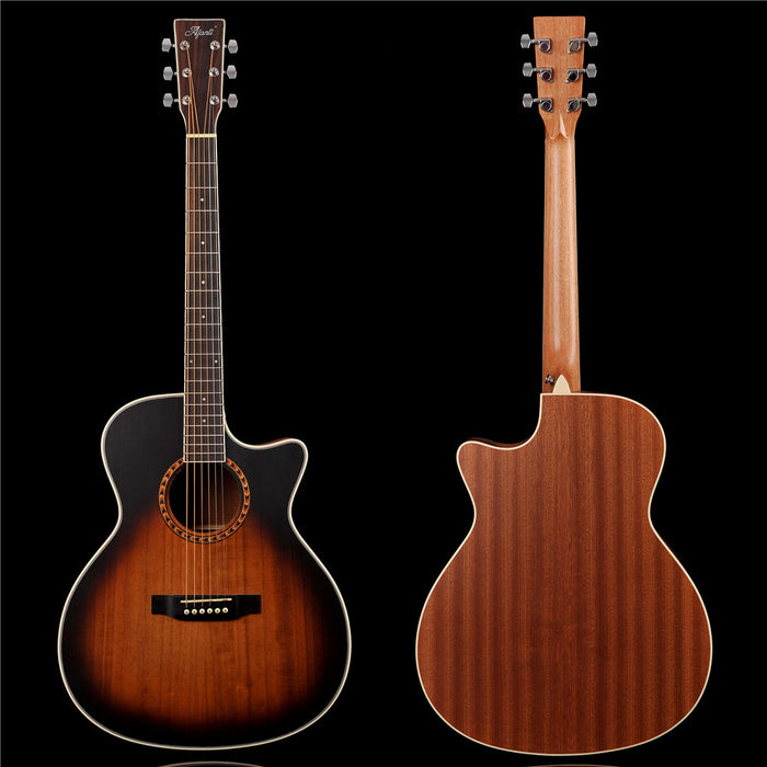 41 Inch Solid Paulownia Top Acoustic Guitar (PFA-906)
