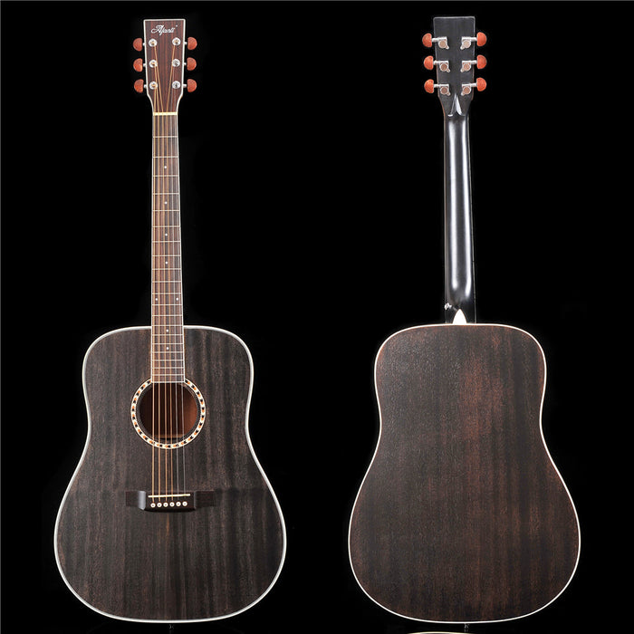 41 Inch Solid Africa Mahogany Top Acoustic Guitar (PFA-918)