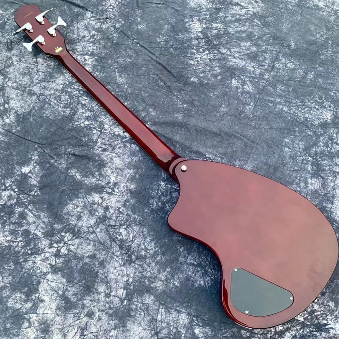 PANGO Music Electric Bass Guitar with F Hole (YMZ-145)