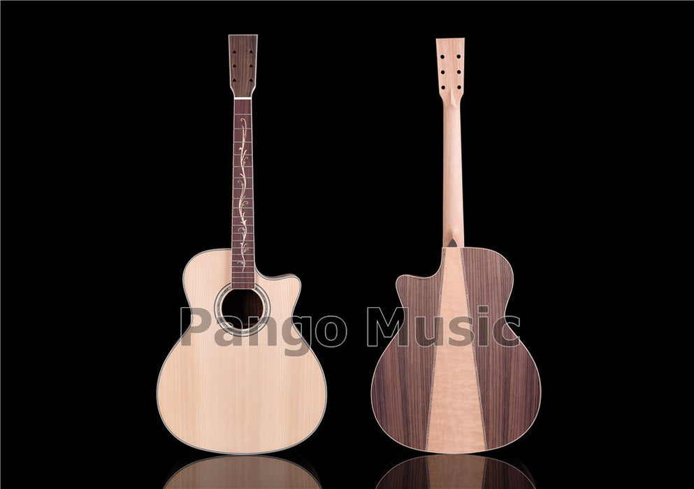 41 Inch Solid Spruce Top Right Hand DIY Acoustic Guitar Kit (PFA-968)