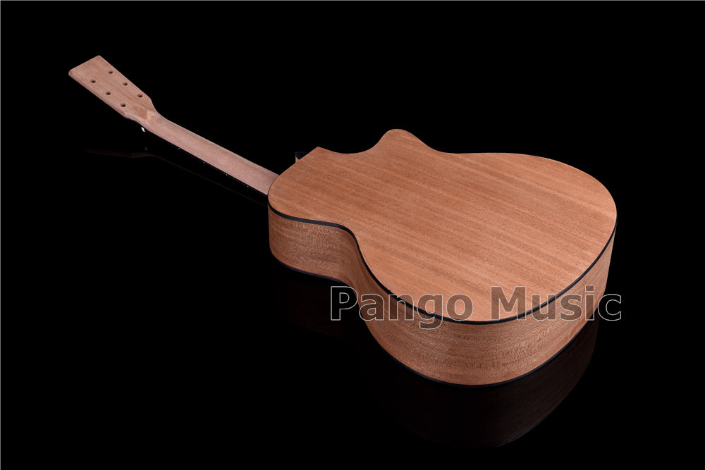 41 Inch Left Hand Solid Spruce Top DIY Acoustic Guitar Kit (PFA-935)