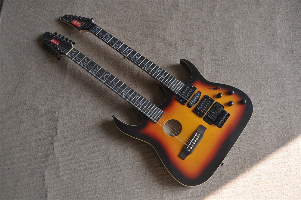 ZQN Series 12+6 Double Neck Electric Guitar (ZQN0350)