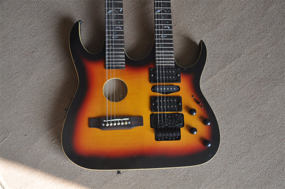 ZQN Series 12+6 Double Neck Electric Guitar (ZQN0350)