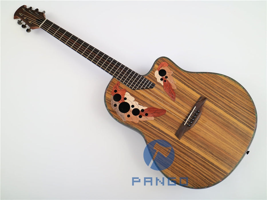 41 Inch Round Back Acoustic Guitar (EL-007)