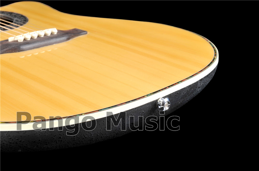 41 Inch Round Back Acoustic Guitar (PNT-176)