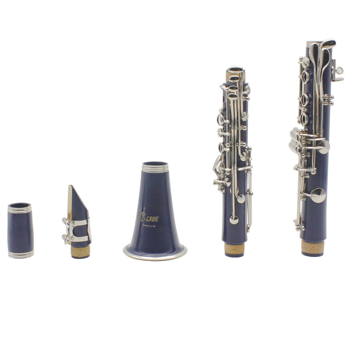 Bb Clarinet 17 Key Bakelite Clarinets with Nickel Silver Key ( LDC750)