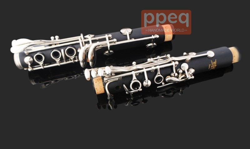 Bb Clarinet 17 Key Bakelite Clarinets with Nickel Silver Key (9C92)