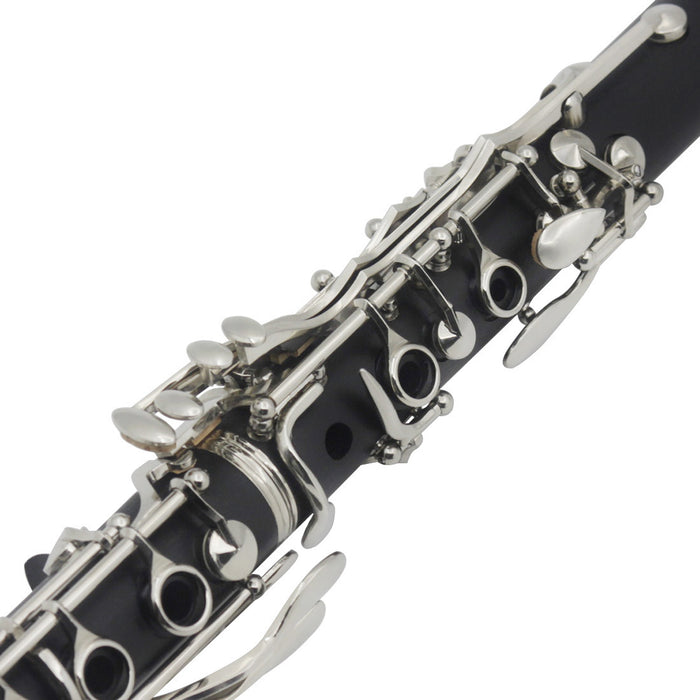 Bb Clarinet 17 Key Bakelite Clarinets with Nickel Silver Key (71A4)